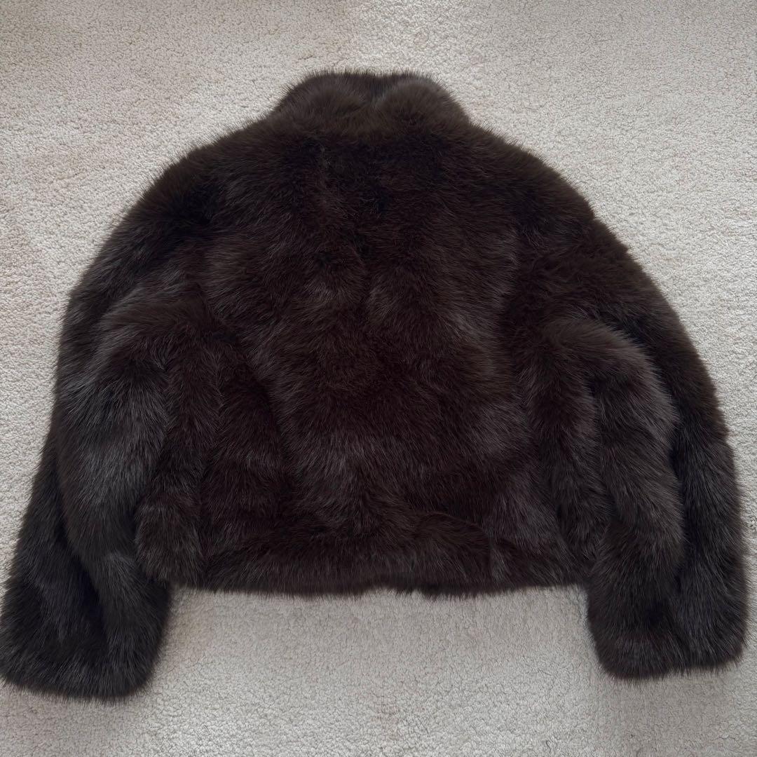 ZARA ショートフェイクファーコート　XL