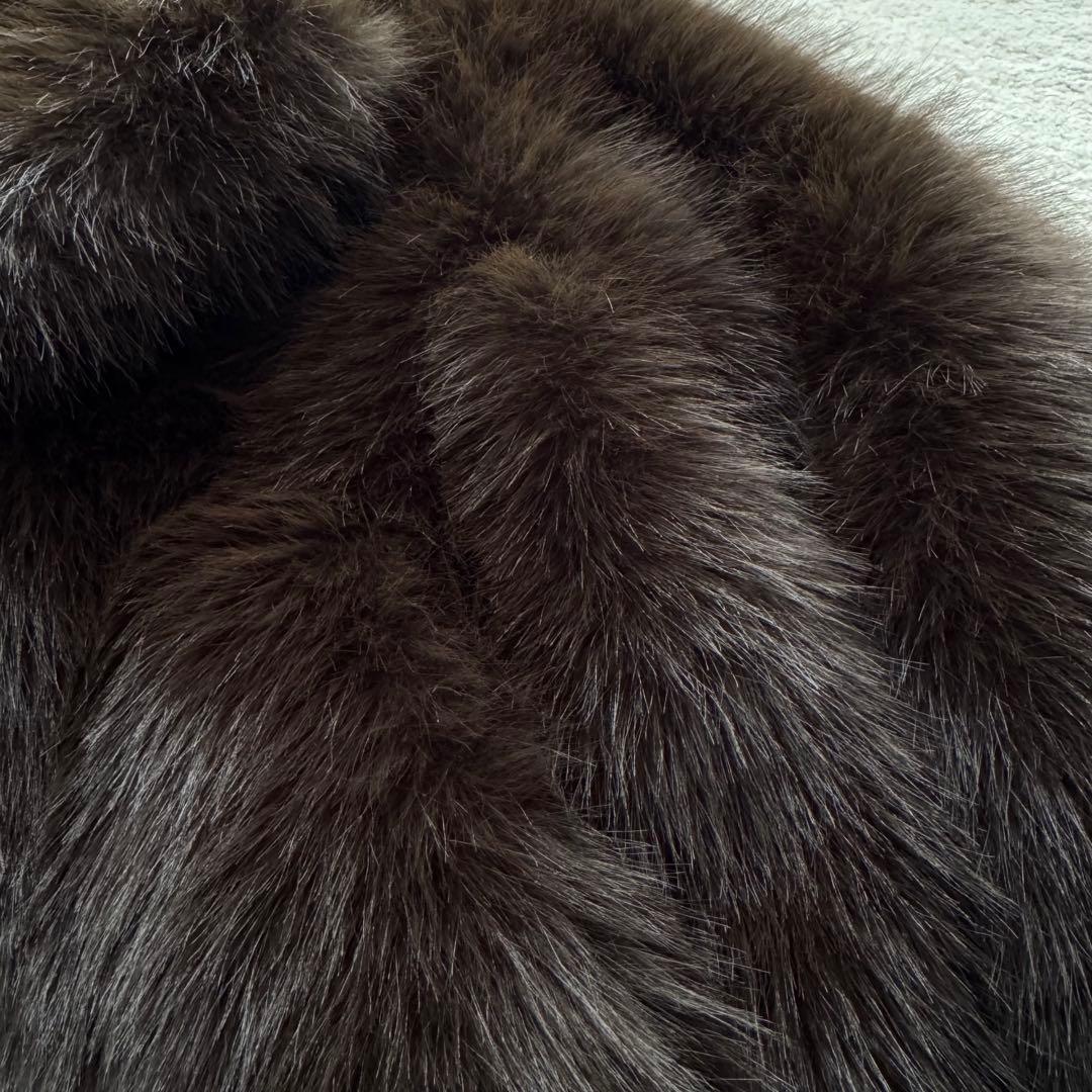 ZARA ショートフェイクファーコート　XL