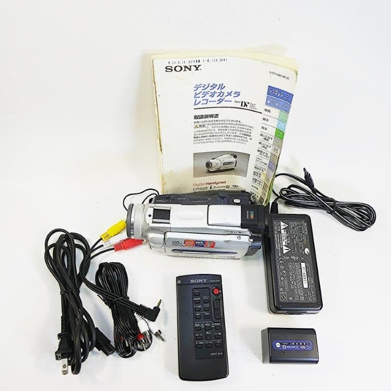 動作品ソニー DCR-TRV27 MiniDVビデオカメラ　DVDダビングに最適