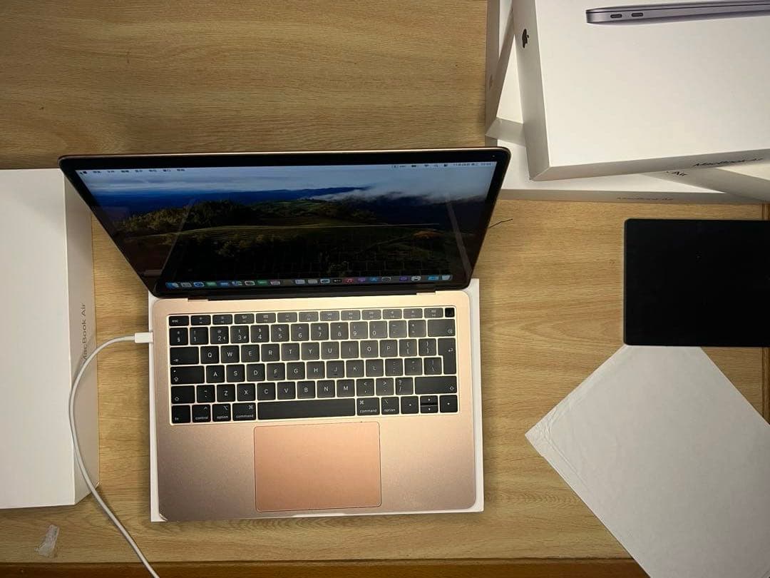 2024年OS】MacBook Air 大人気なローズゴールド