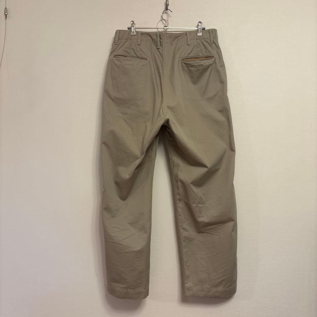 NICENESS MALDOON チノパンツ Sサイズ ベージュ