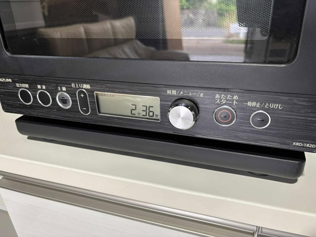 久遠佐田KOIZUMIコイズミ 電子レンジKRD-182D/K2022年製