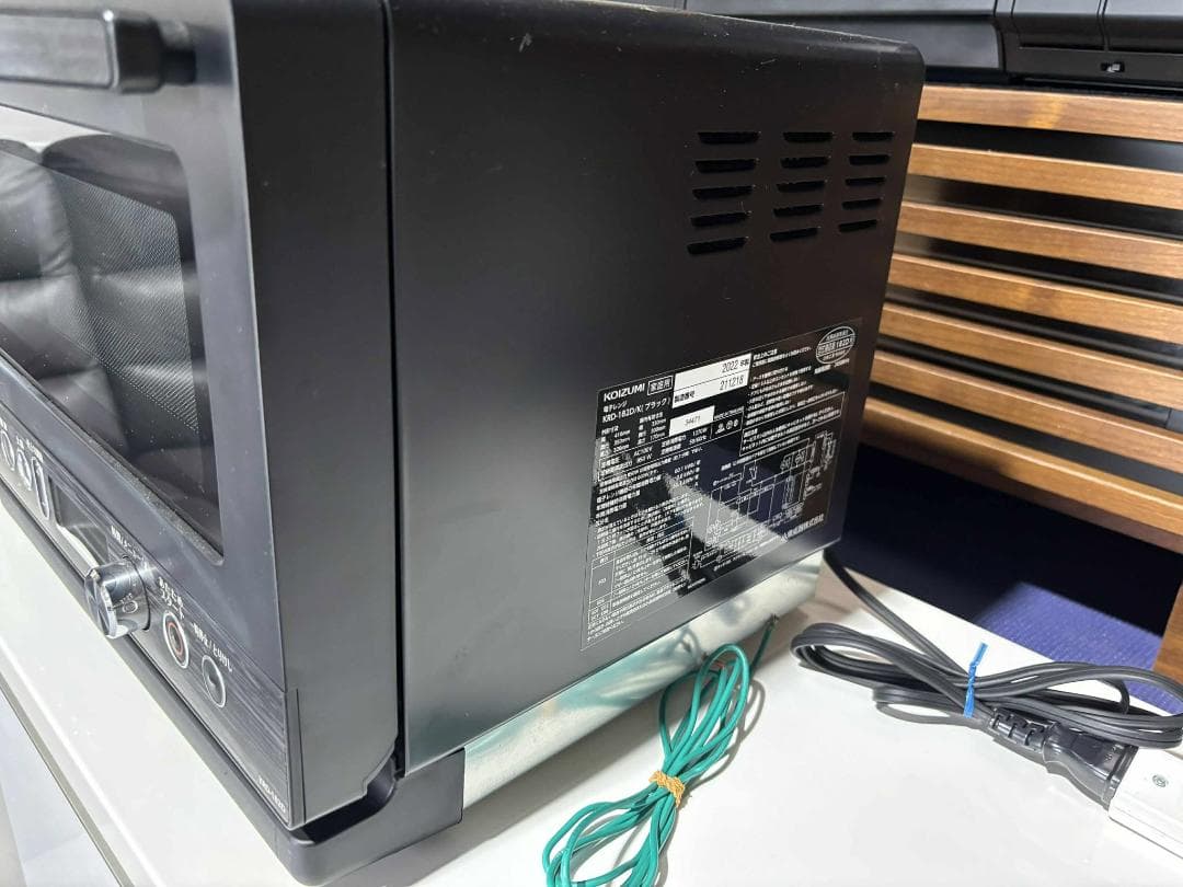 久遠佐田KOIZUMIコイズミ 電子レンジKRD-182D/K2022年製
