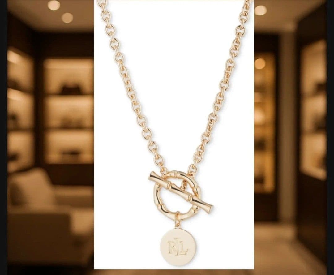 ♡ラブワーゲン♡*新品*　RALPH　LAUREN　　ゴールドネックレス