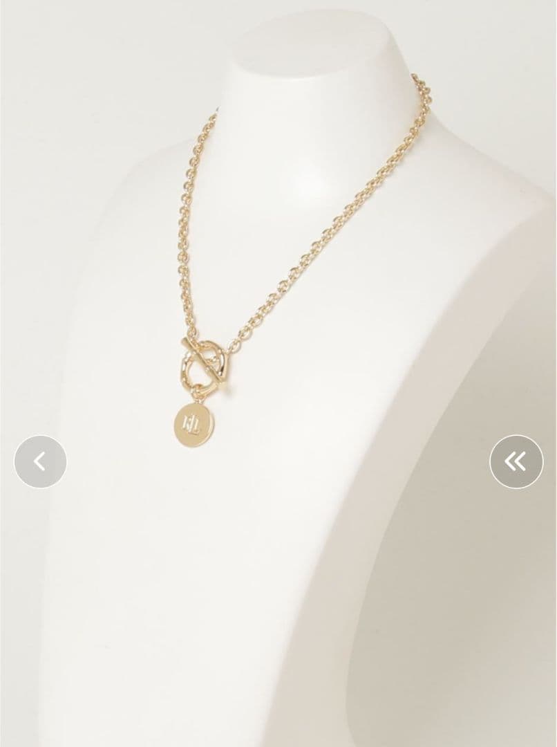 ♡ラブワーゲン♡*新品*　RALPH　LAUREN　　ゴールドネックレス