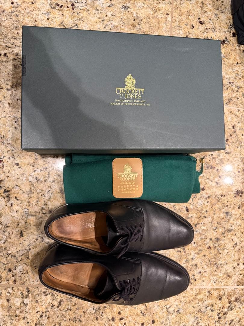 靴 CROCKETT & JONES BURFORD