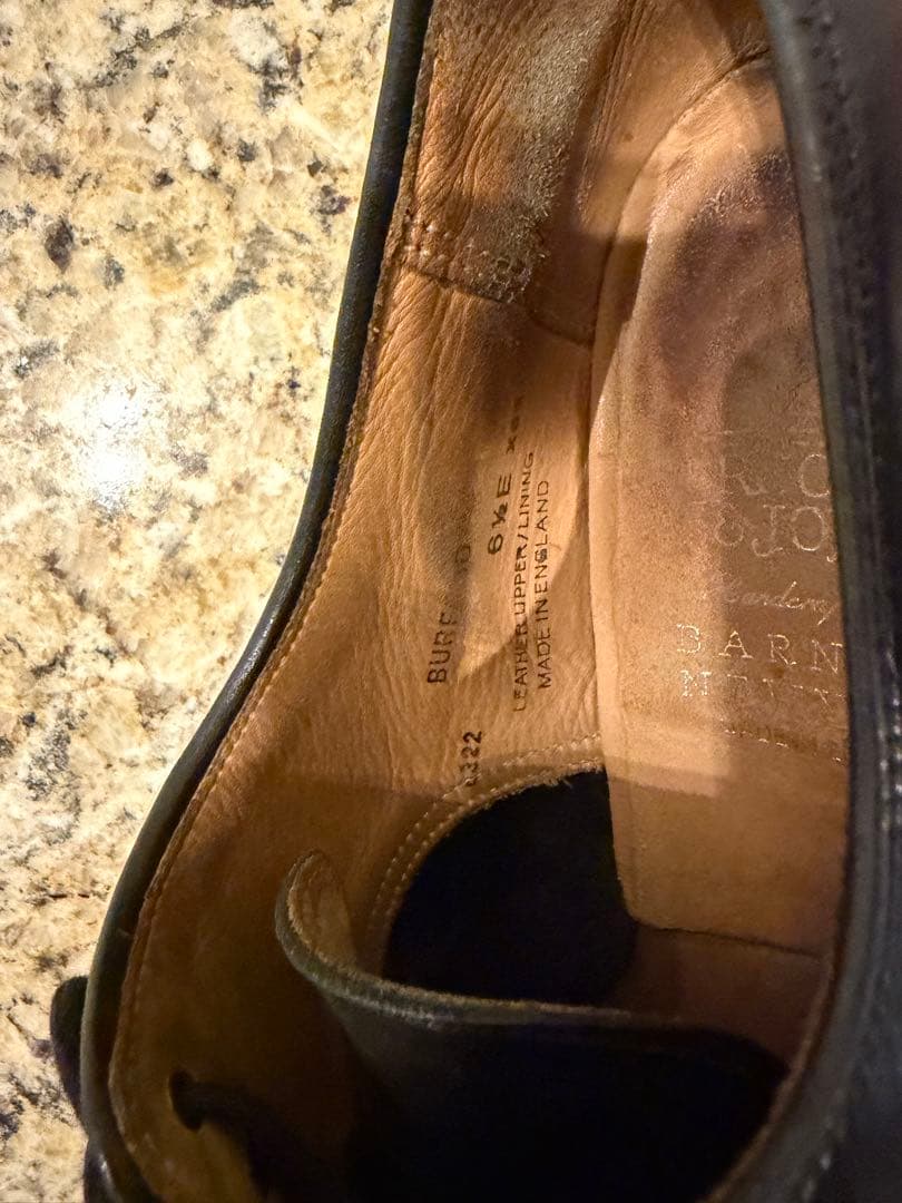 靴 CROCKETT & JONES BURFORD