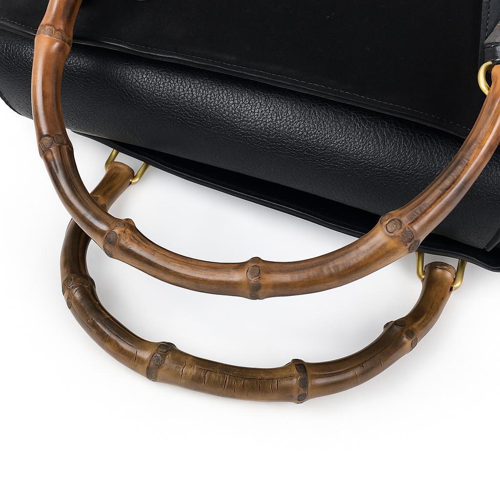 グッチ GUCCI ハンドバッグ バンブー スエード ビジネス バッグ