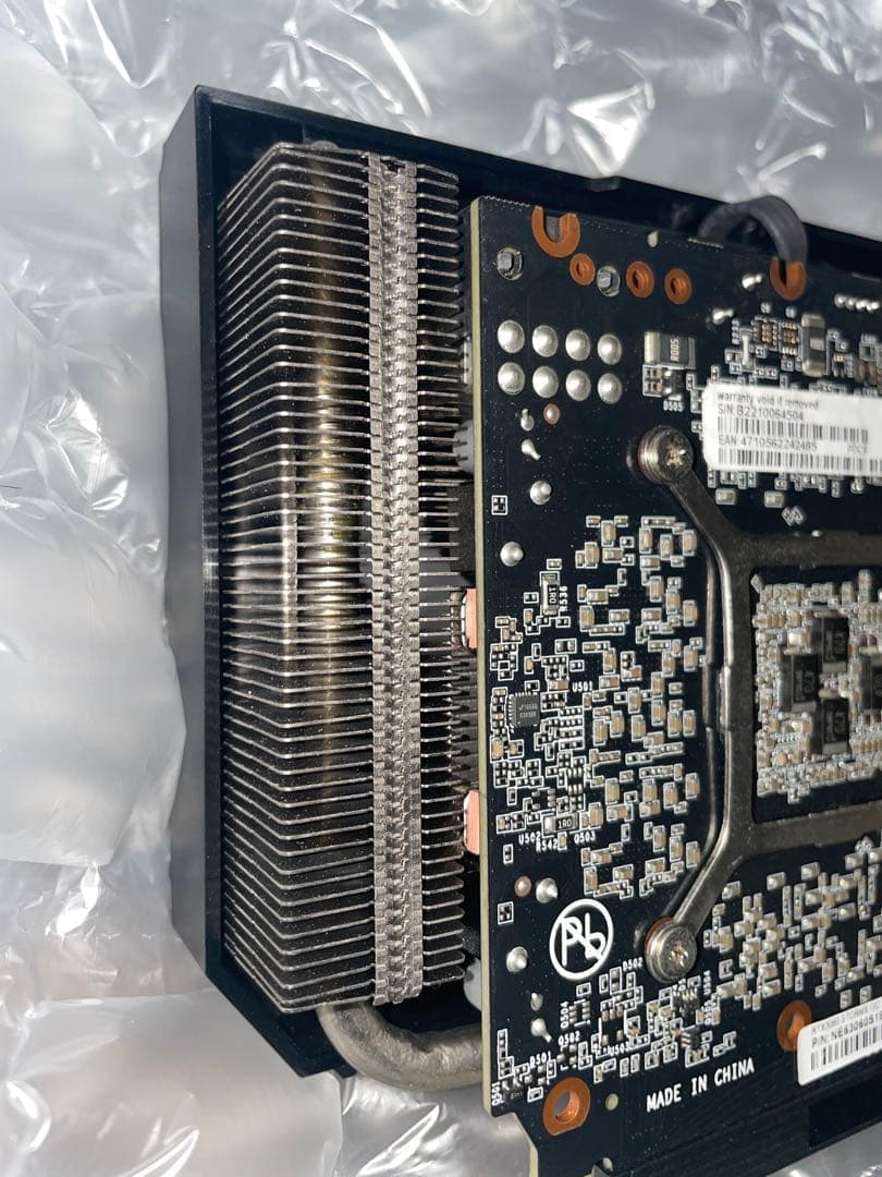 【ほぼ新品】Palit GeForce RTX 3060 StormX OC