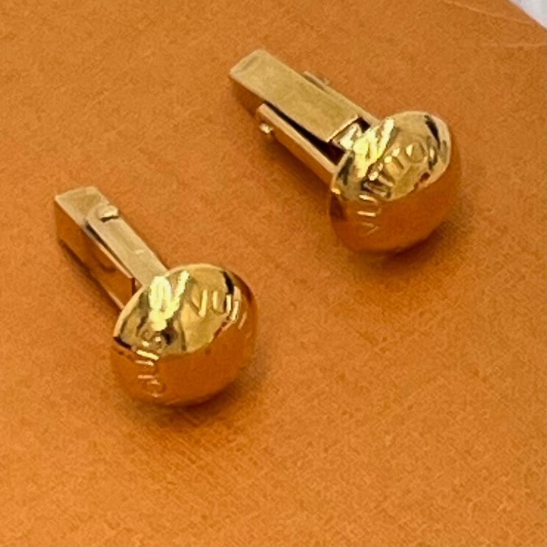 美品✨　ルイヴィトンlouis vuitton カフリンクス　カフス　ケース付き