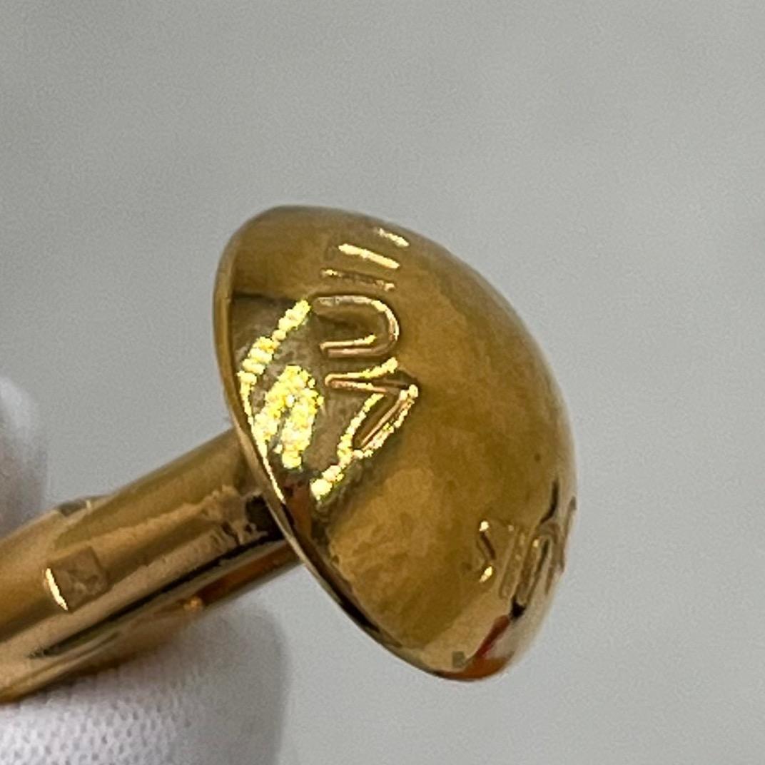 美品✨　ルイヴィトンlouis vuitton カフリンクス　カフス　ケース付き