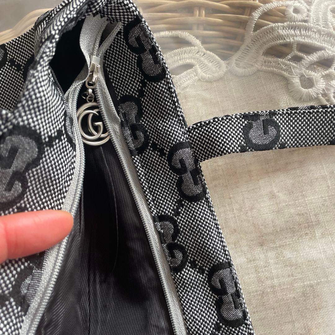 GUCCI ロゴ キャンバストートバッグ ノベルティー