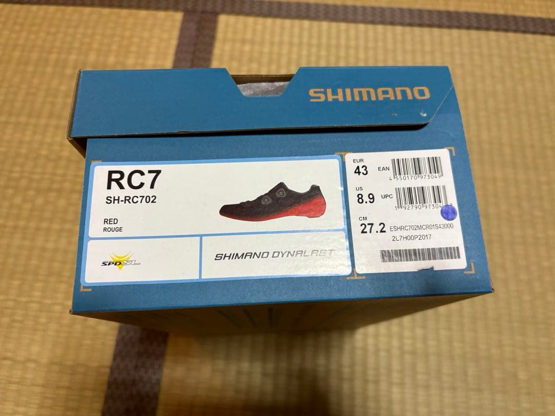 ロードバイク用シューズ RC7 SH-RC702 43 27.2
