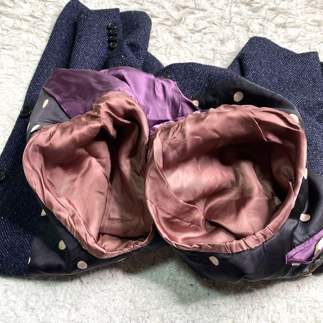 美品✨Paul smith 現行 テーラード カシミア 水玉 Lanificio