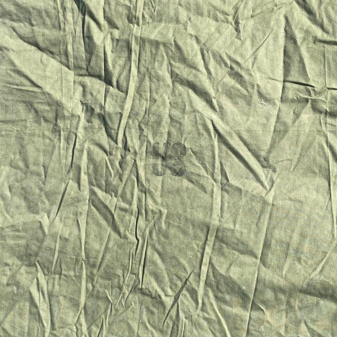 USパップテント②　アメリカ軍幕　米軍　ハーフシェルター２枚　ポール・ペグセット