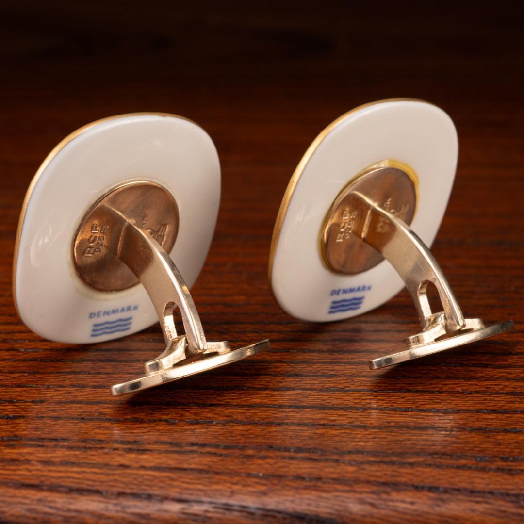 箱有 スーツを格上げ フローラダニカ ロイヤルコペンハゲーン カフリンクス