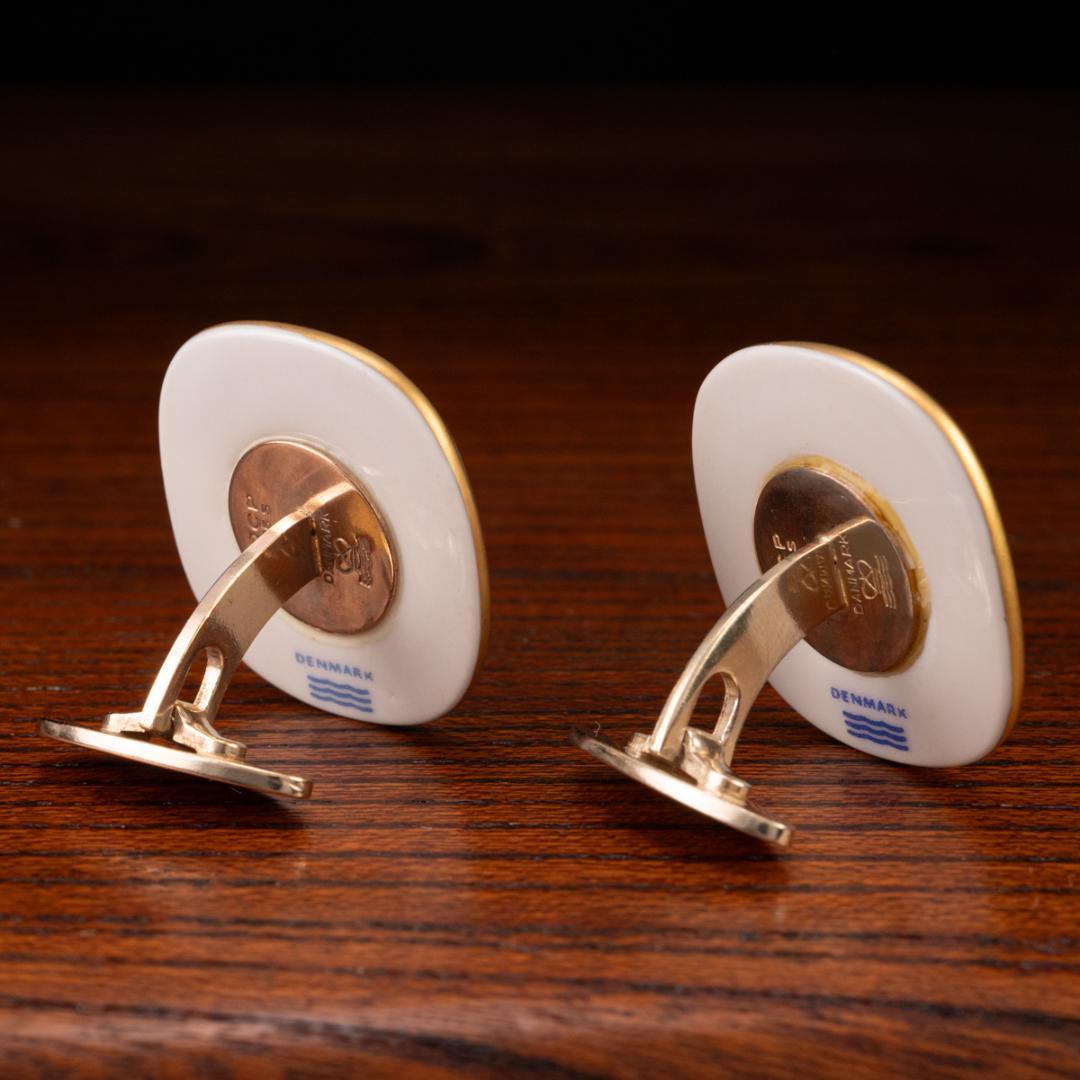 箱有 スーツを格上げ フローラダニカ ロイヤルコペンハゲーン カフリンクス