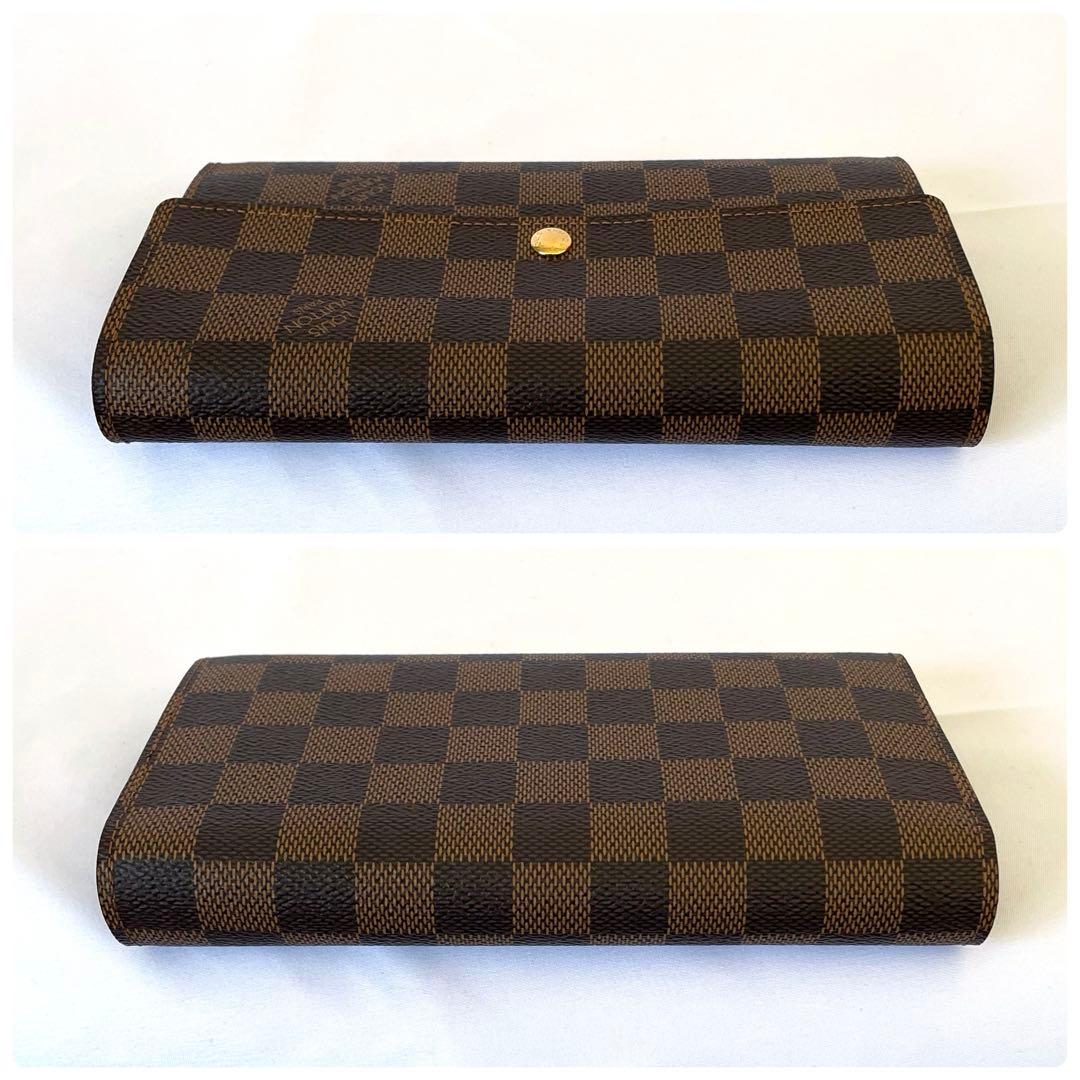 【美品・人気モデル・箱付】Louis Vuitton ダミエ サラ 長財布✨