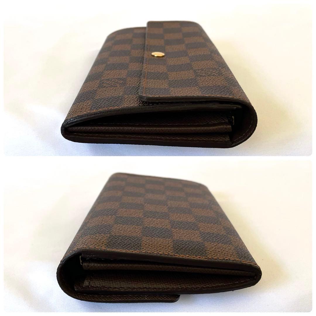 【美品・人気モデル・箱付】Louis Vuitton ダミエ サラ 長財布✨