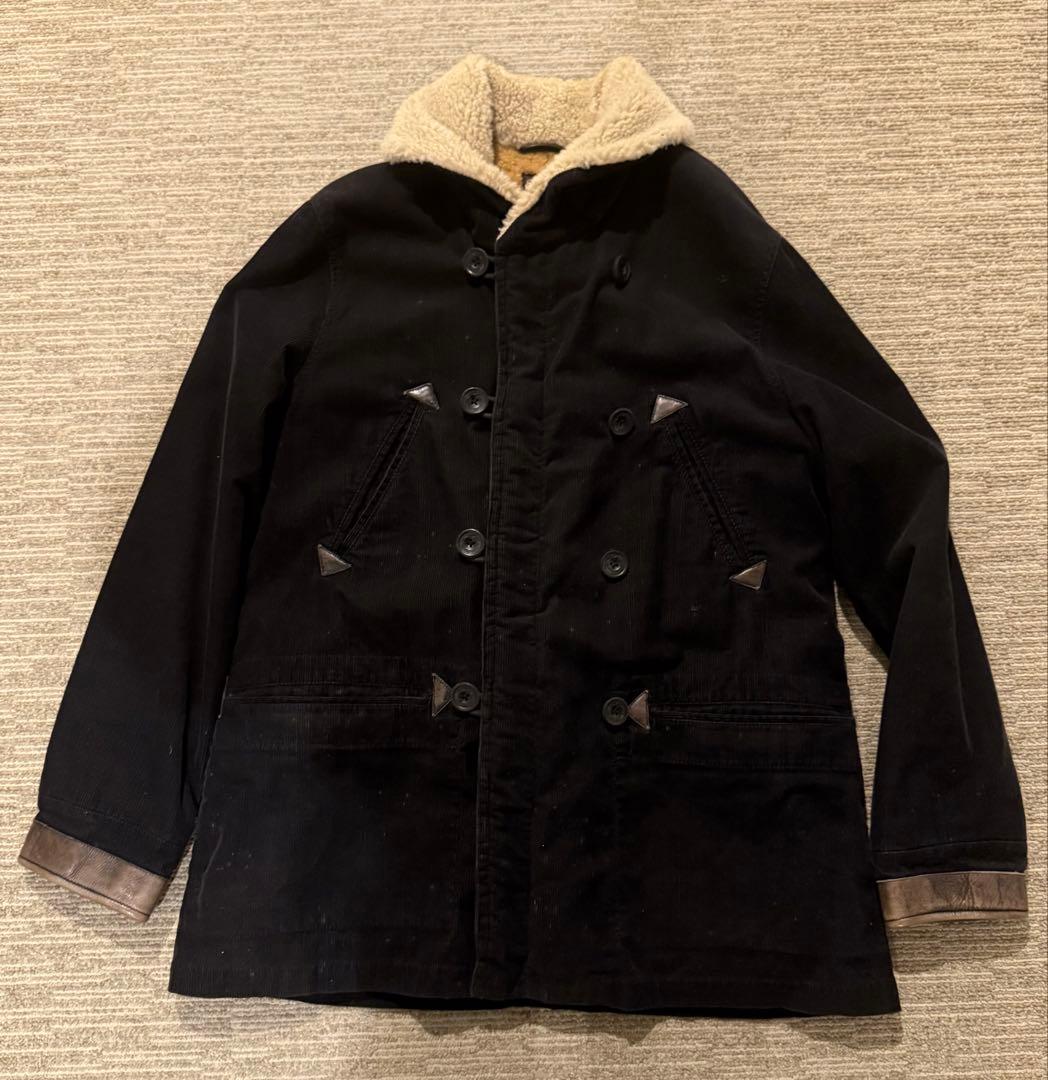 RRL ダブルアールエル ムートンカラーコーデュロイコートM