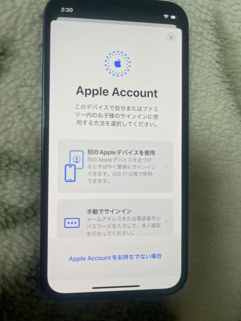 Apple iPhone 12mini 本体 SIMフリー