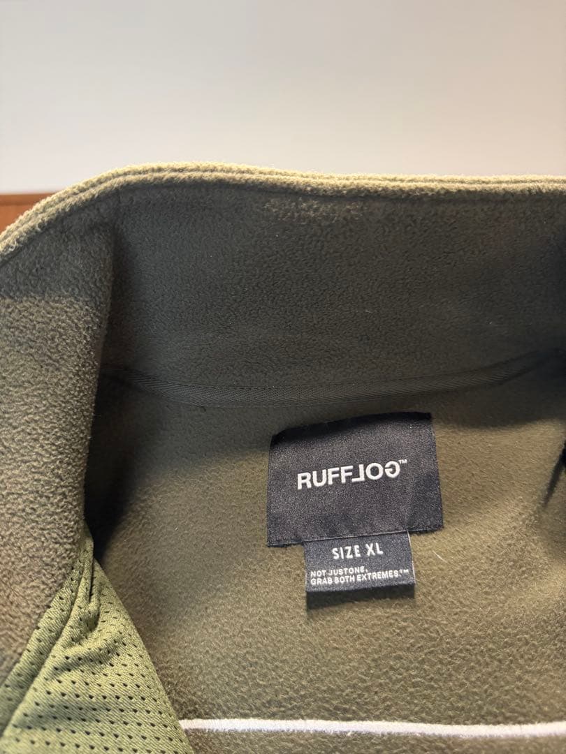 RUFFLOG オリーブグリーン セットアップ XL/M