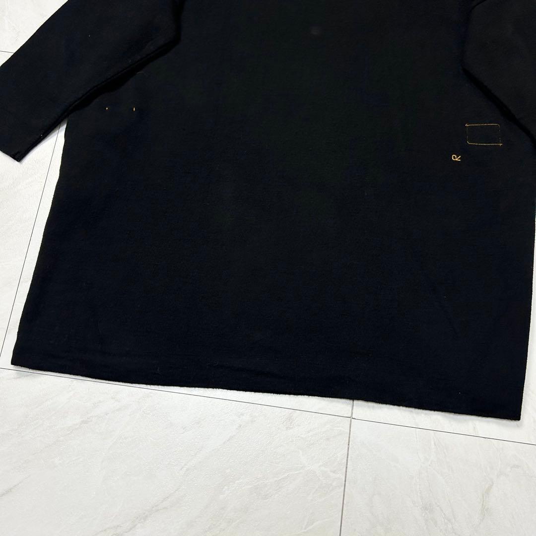 45R スムースのチュニック コットン ワンピース フリー 黒 45rpm