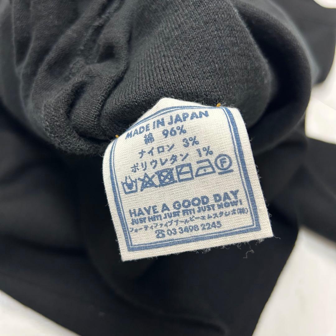 45R スムースのチュニック コットン ワンピース フリー 黒 45rpm