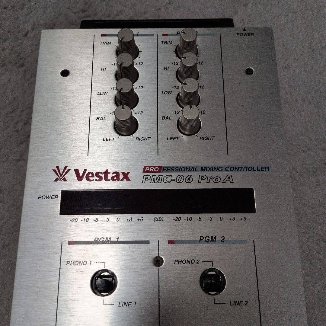 Vestax PMC-06 Pro A 美品 純正アダプター付 メンテナンス品
