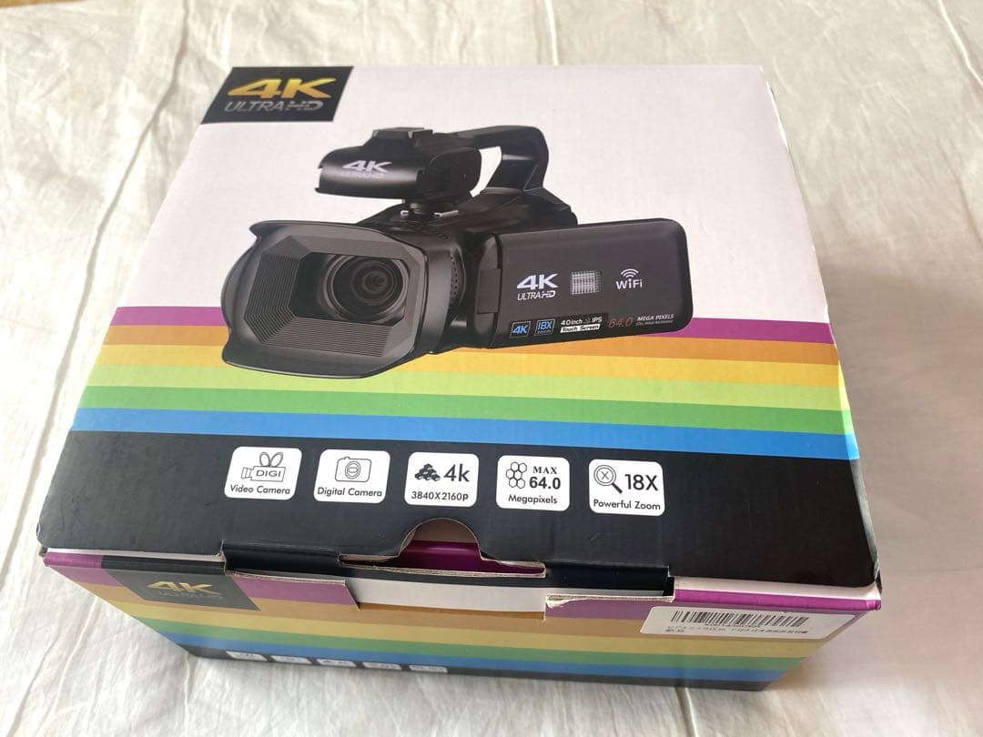 ASMEIR 4Kビデオカメラ 本体