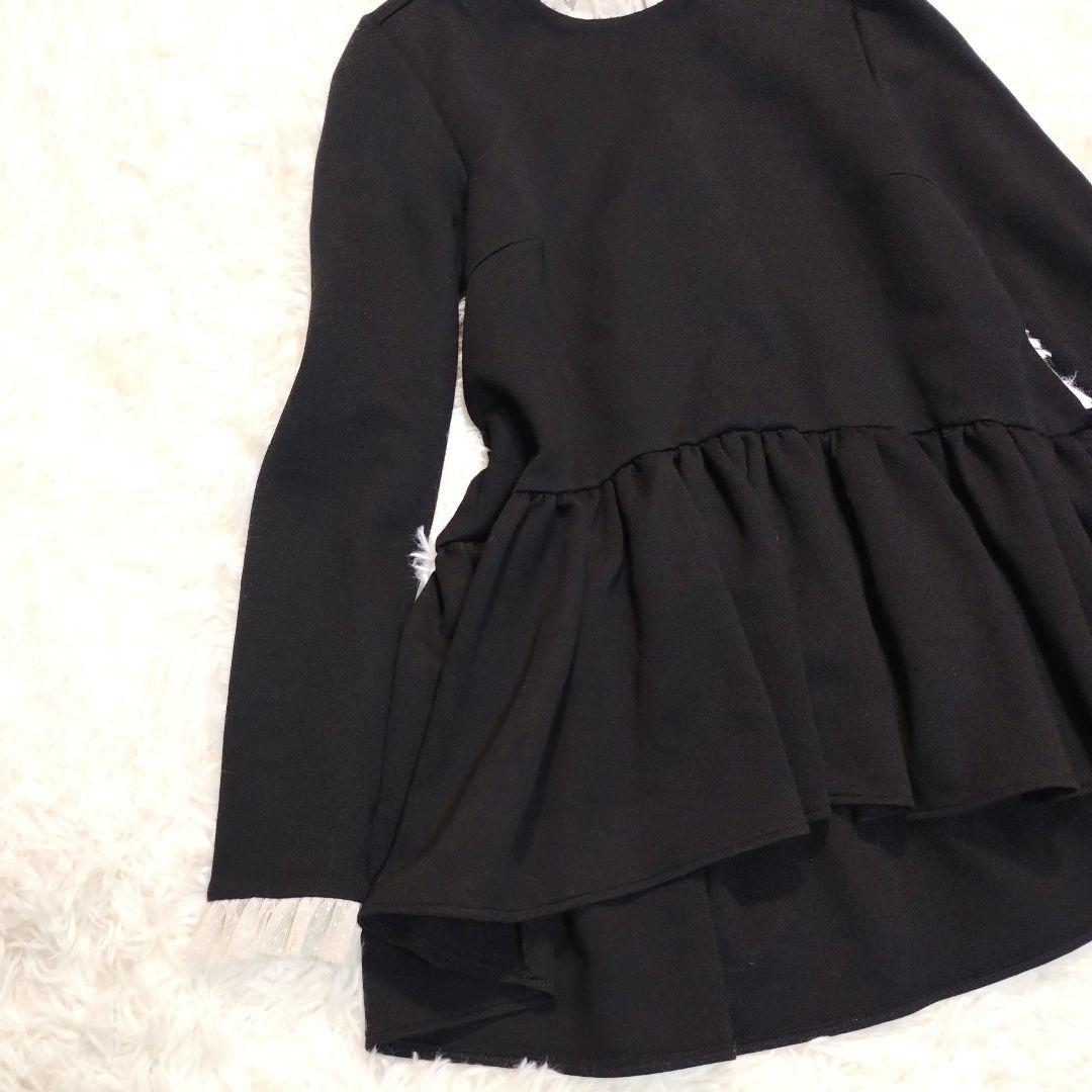 美品 レース ペプラム TSURU by MARIKO OIKAWA カットソー