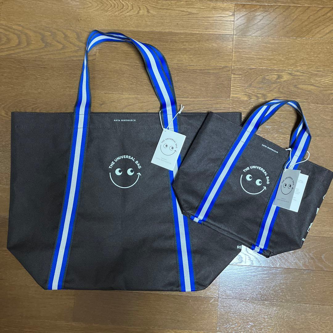 【新品・限定】アニヤハインドマーチ エコバッグ　ブラウン２点セット