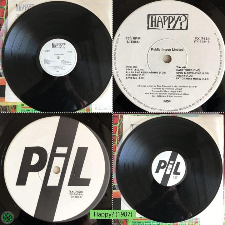 PUBLIC IMAGE LIMITED LPレコードまとめ売り ジョンライドン