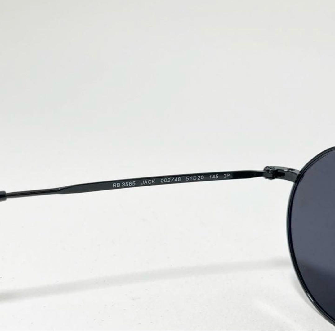 【RB3565-00248-51】レイバン　偏光サングラス　ブラック　新品正規品