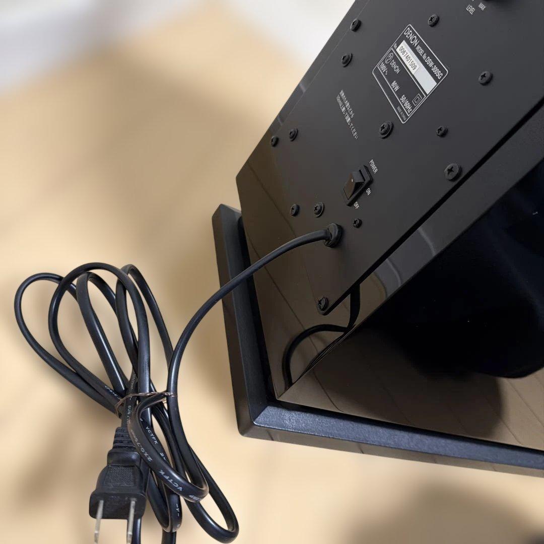 DENON サブウーファーDSW-300SG ウーファーケーブル付