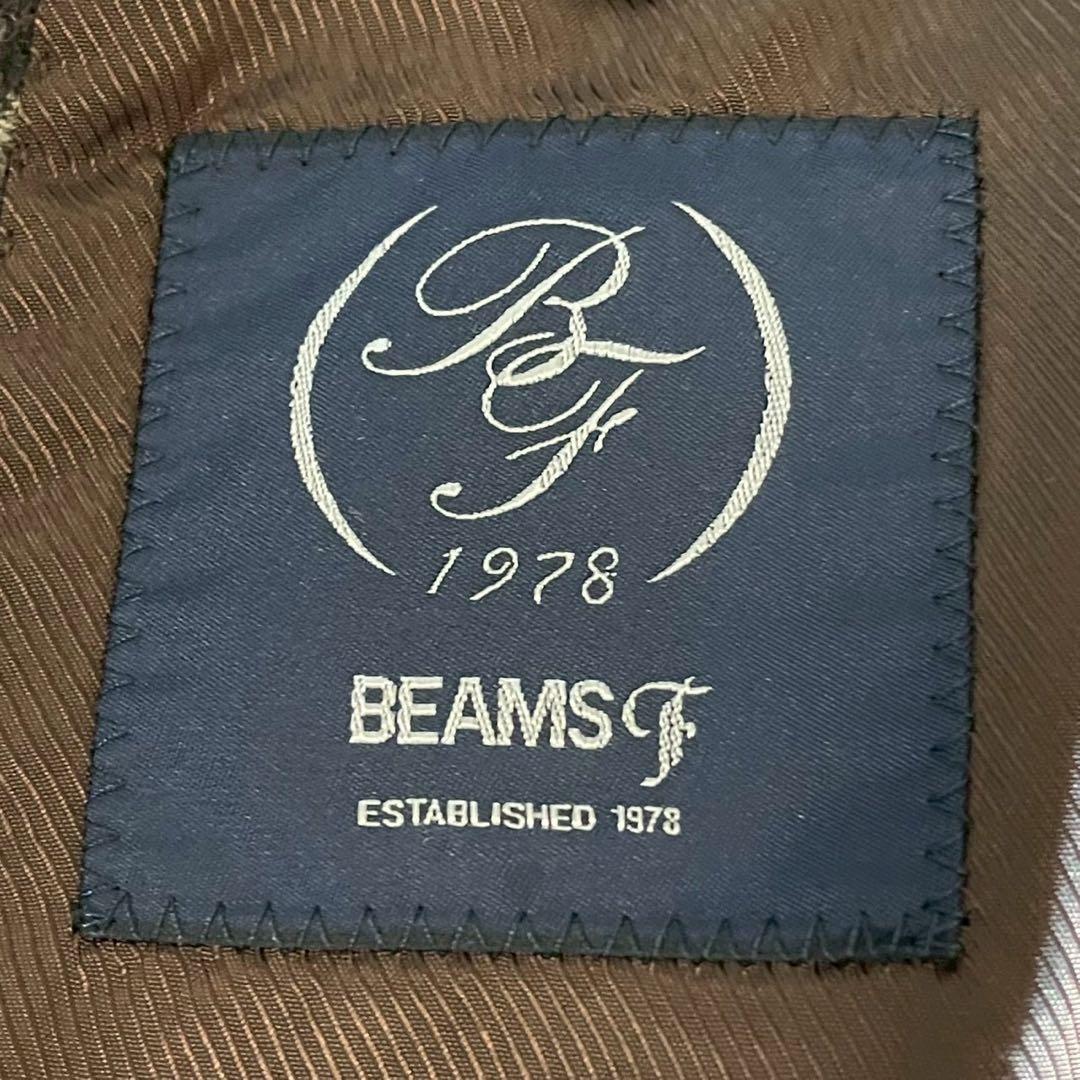 極美品 ビームスエフ BEAMS F ハウンドトゥース ジャケット 46 8R