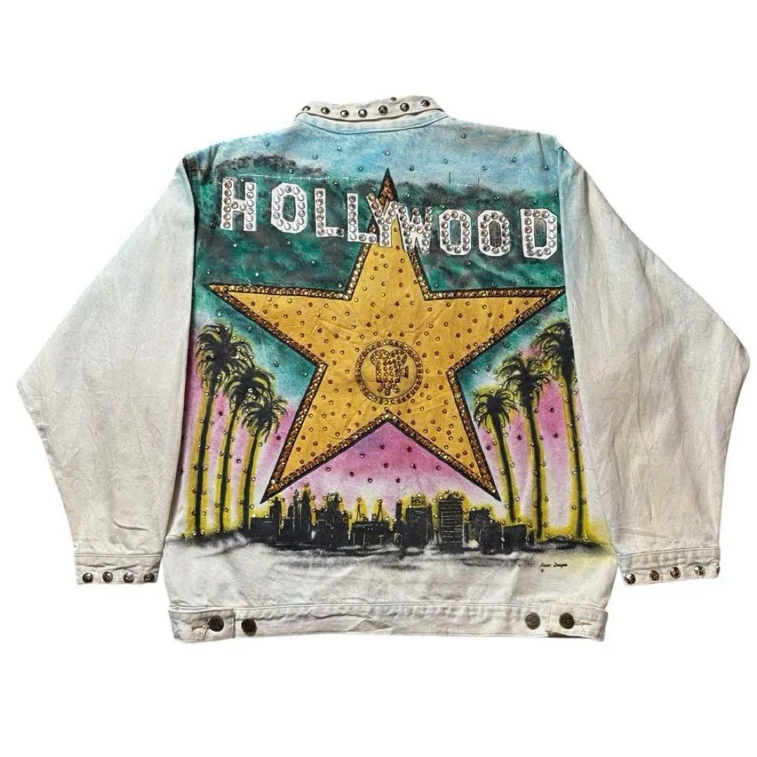 シ*ン様 80’s Tony Alamoトニーアラモ デニムジャケットハリウッド