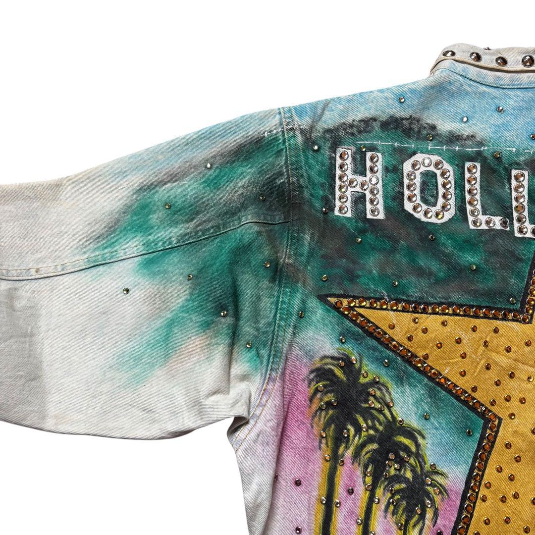 シ*ン様 80’s Tony Alamoトニーアラモ デニムジャケットハリウッド