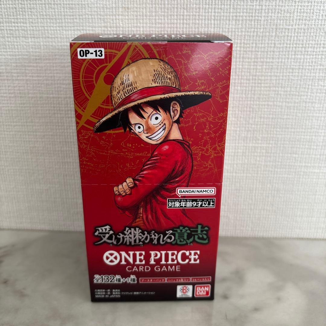 【テープ付き】ONE PIECE カード 受け継がれる意志 BOX