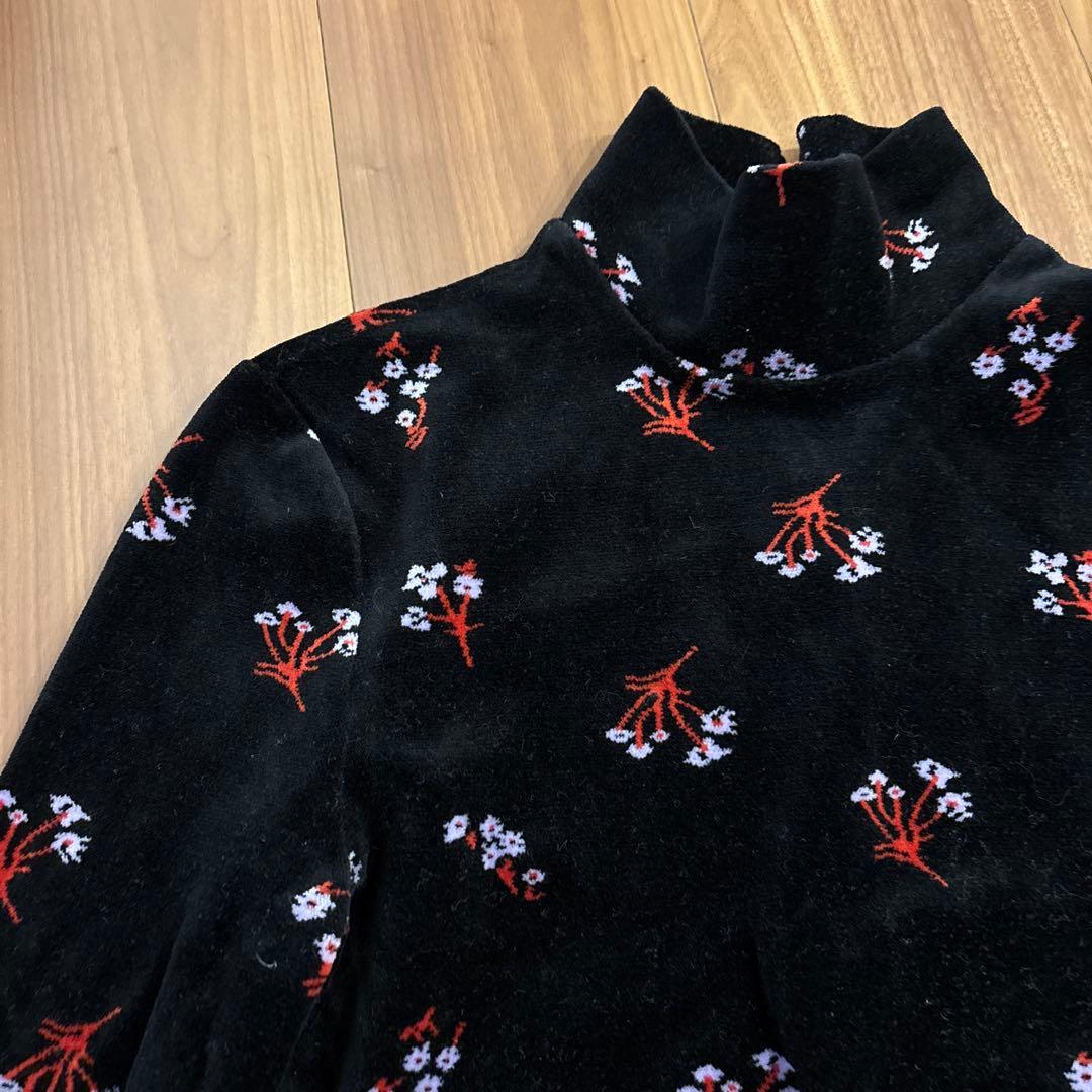 【mame kurogouchi 】Floral Velour Jacquard