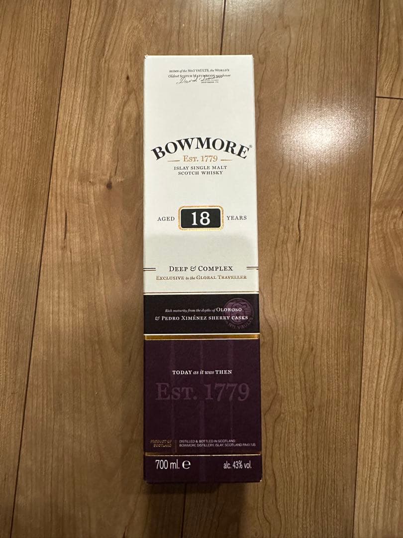 BOWMORE 18年 ウイスキー 700ml 43%