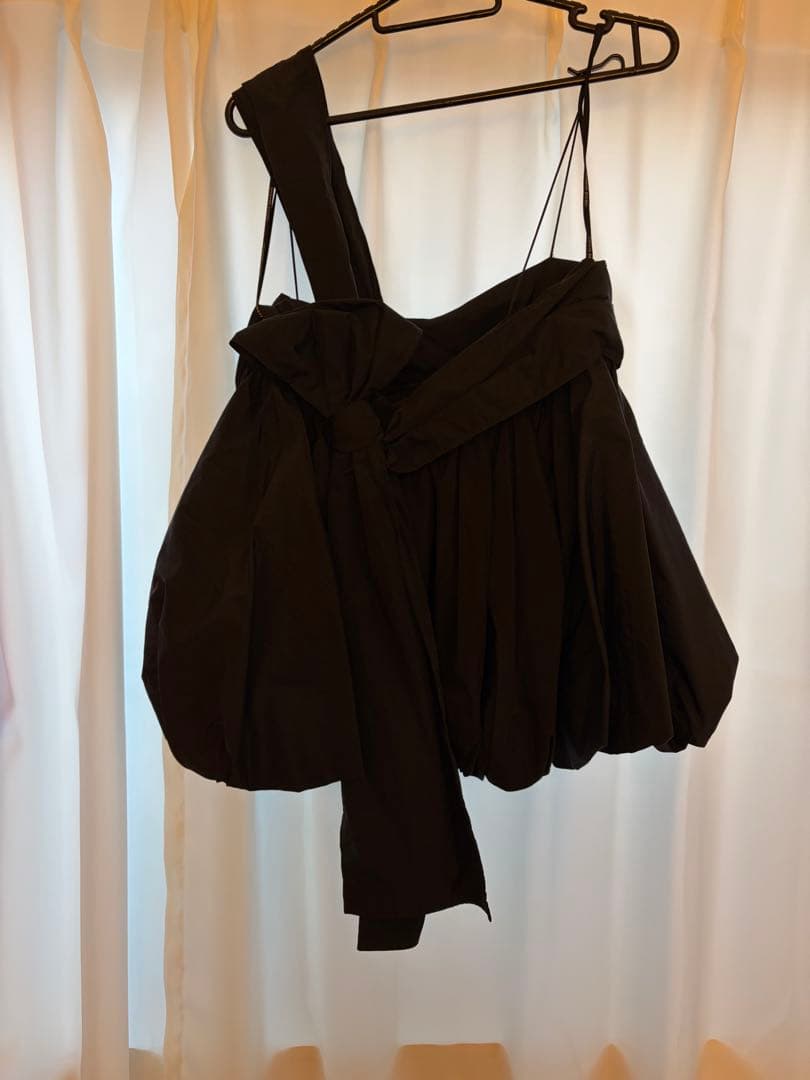 Cecilie Bahnsen ブラック チャミソール ビスチェ