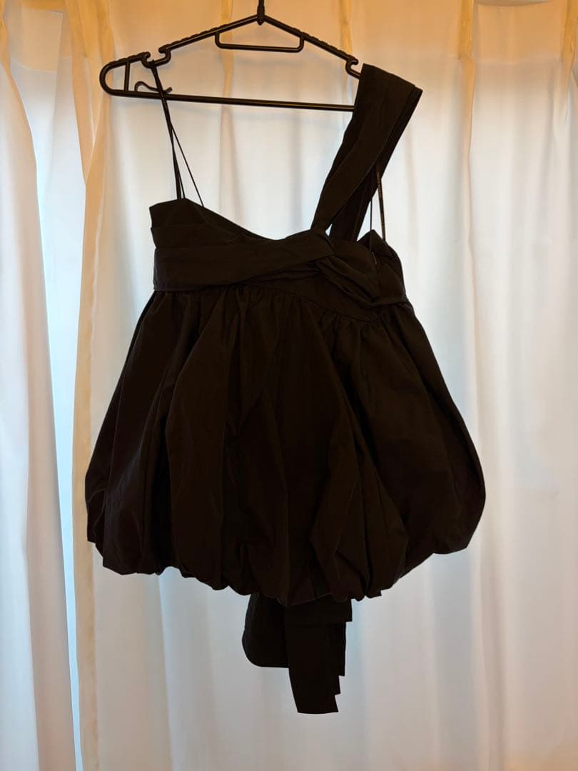 Cecilie Bahnsen ブラック チャミソール ビスチェ