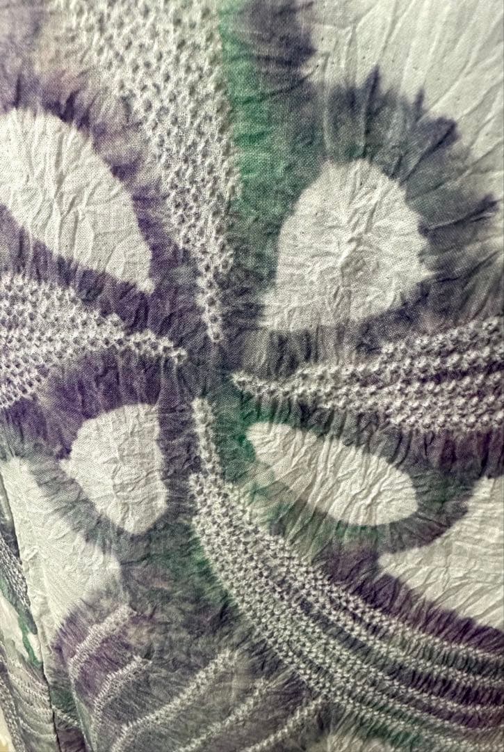 期間限定お値下げ‼️有松鳴海絞り浴衣　新品✨逸品‼️身幅大きい‼️