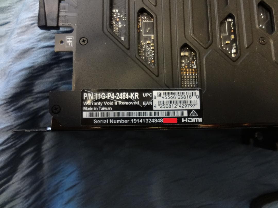 グラフィックボード・グラボ・ビデオカード EVGA GeForce RTX 2080Ti FTW3 GDDR6 11GB