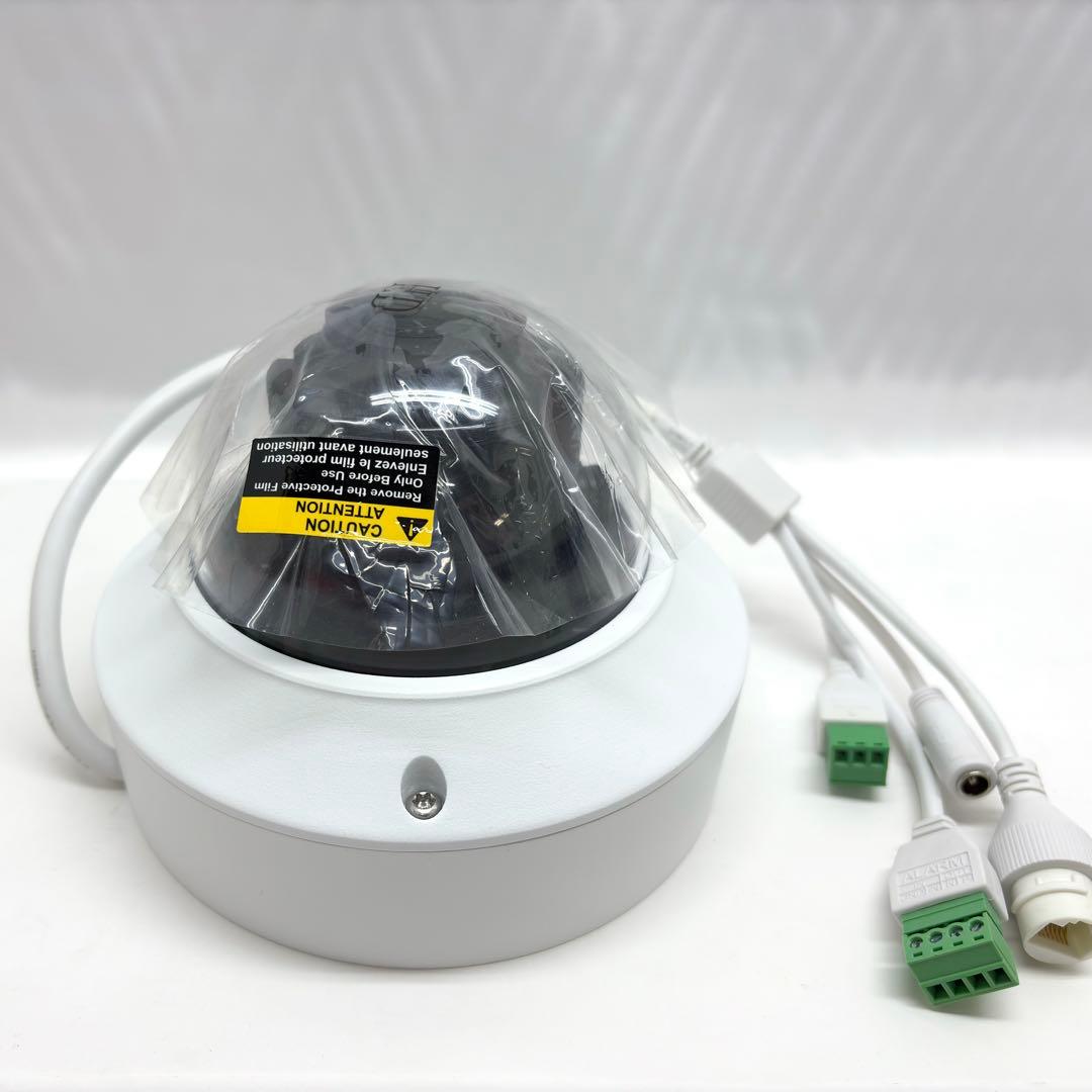 ①DXアンテナ ドーム型ネットワークカメラ ＆ 4ch対応レコーダー