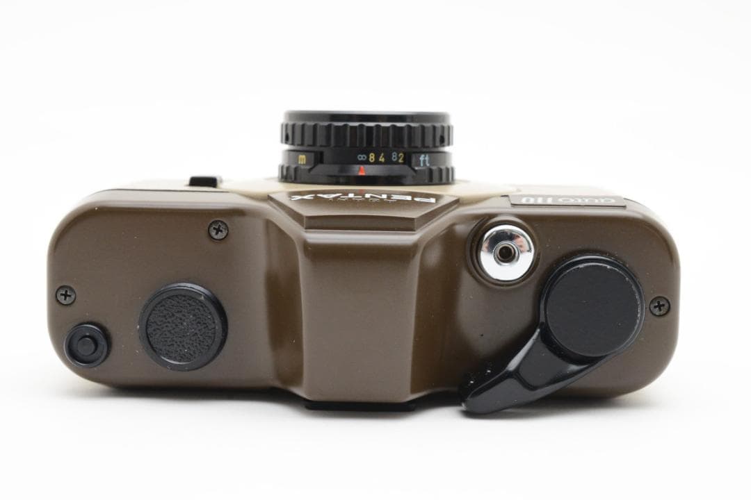 【動作品】レア！PENTAX auto110 マロン/2レンズト 箱フラッシュ付