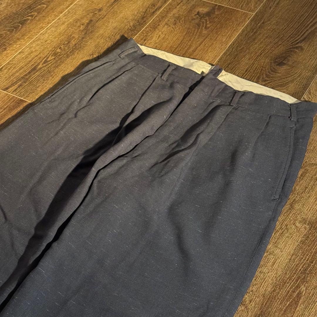 S*n様 超Special!! 50s レーヨン ギャバジン 絣 スラックス