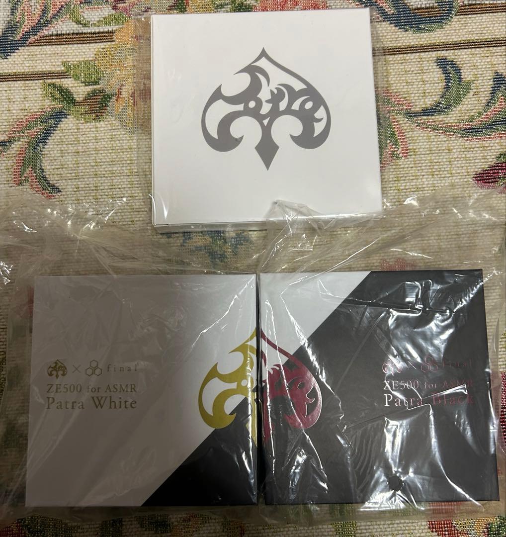 【新品未開封】周防パトラ イヤホン ZE500 asmr セット