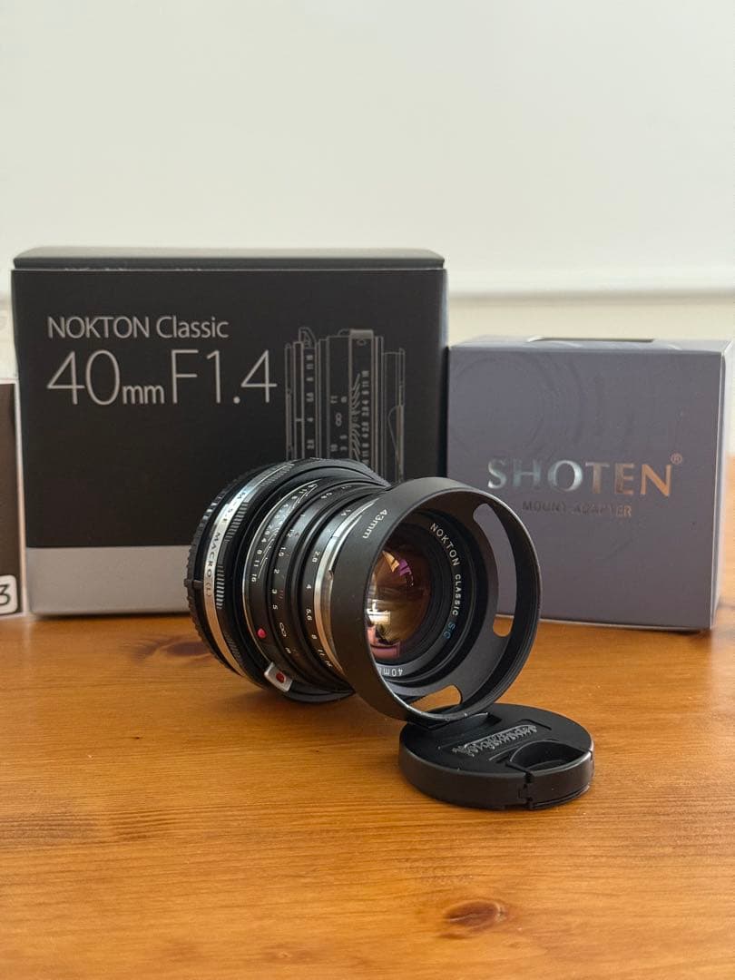わ*ん様 NOKTON Classic 40mm F1.4 SC＋SHOTEN